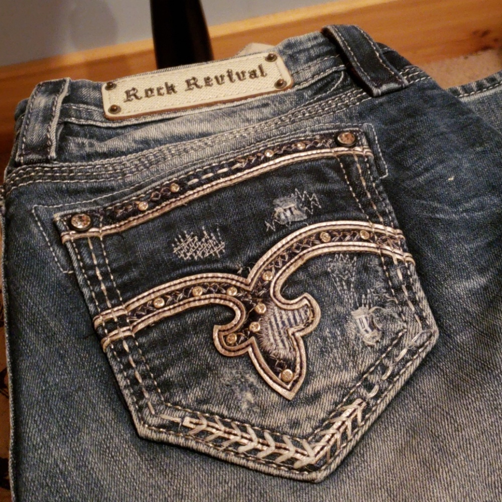 Rock revival jeans